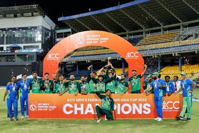 ACC Men's Emerging Asia Cup Champions 2023