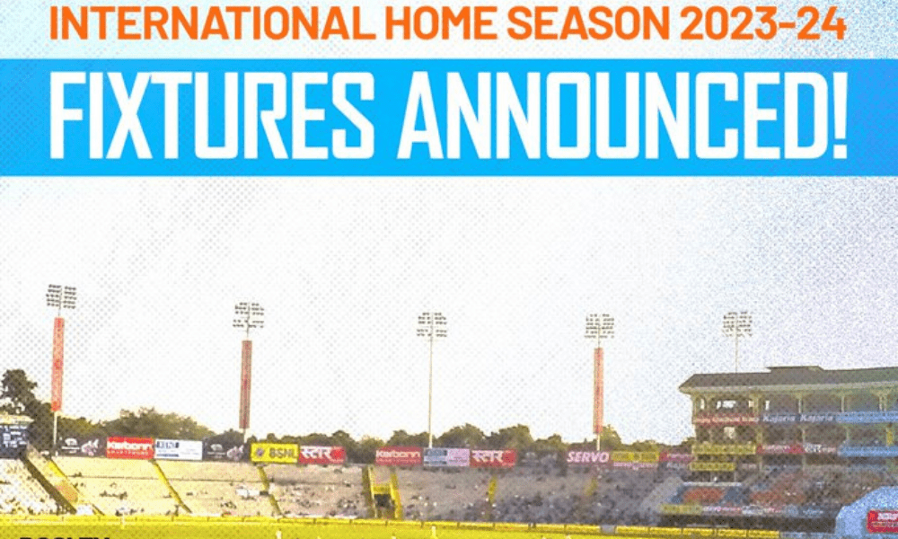 India Home Season 2023-24 Matches