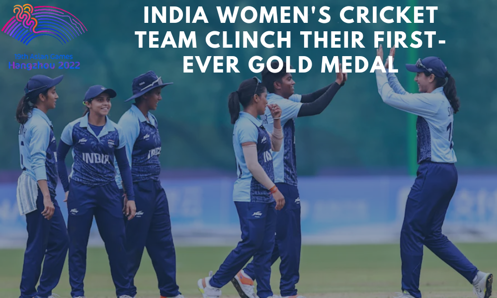 India Women's Cricket Team clinch their first-ever gold medal